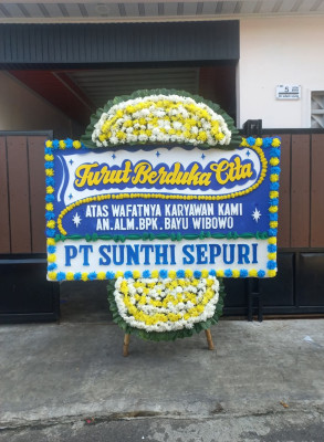Papan Bunga Duka di Kubang Jaya