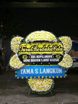 Papan Bunga Duka di Kubang Jaya